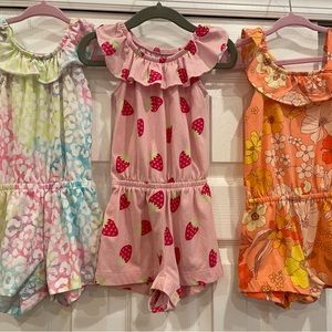 CHILDREN’S PLACE 3 ROMPER SET 18-24 Months